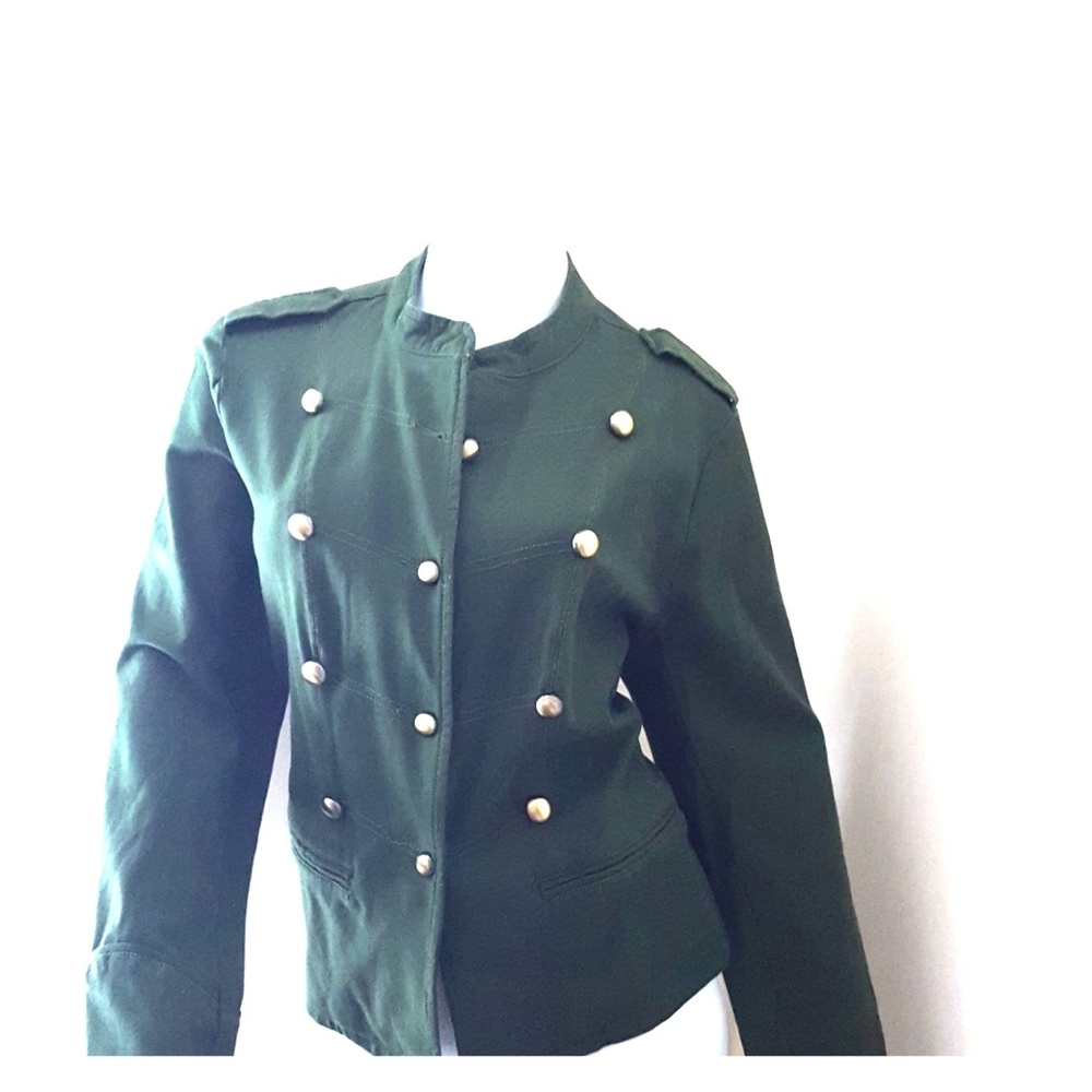 Soho Green Military Jacket